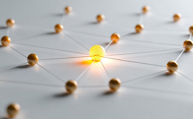 visualisation of connecting the dots
